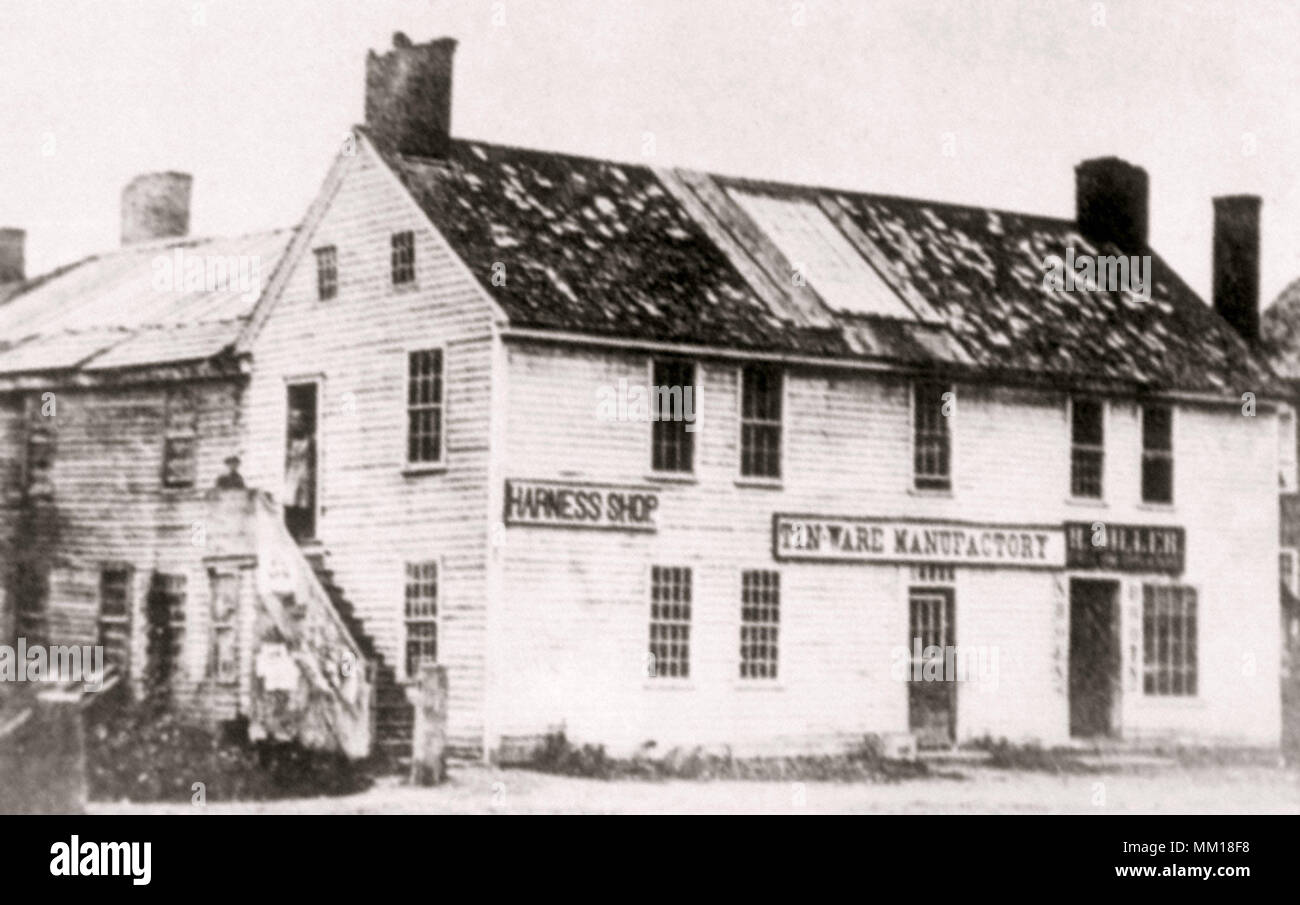 Alte Verfassung Haus. Windsor. 1900 Stockfoto