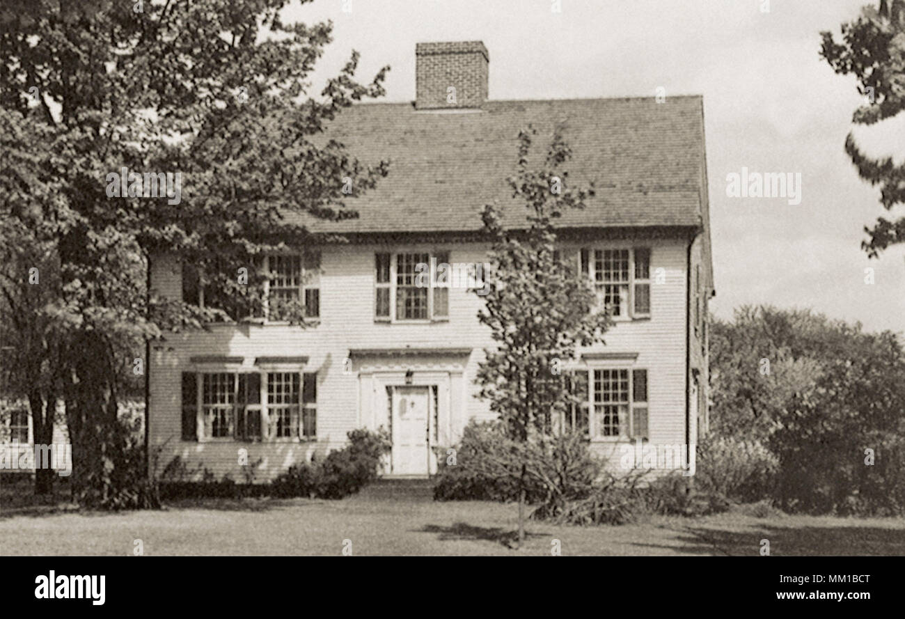Welles-Shipman Haus. South Glastonbury. 1935 Stockfoto
