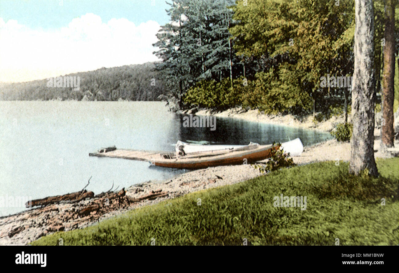 Lake St. Catherine. Wells. 1920 Stockfoto