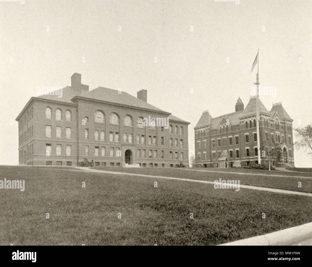 Englisch und Latein High School. Somerville. 1897 Stockfoto