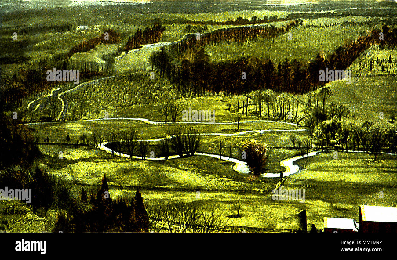 Giant's Fuß. Delaware Water Gap. 1915 Stockfoto