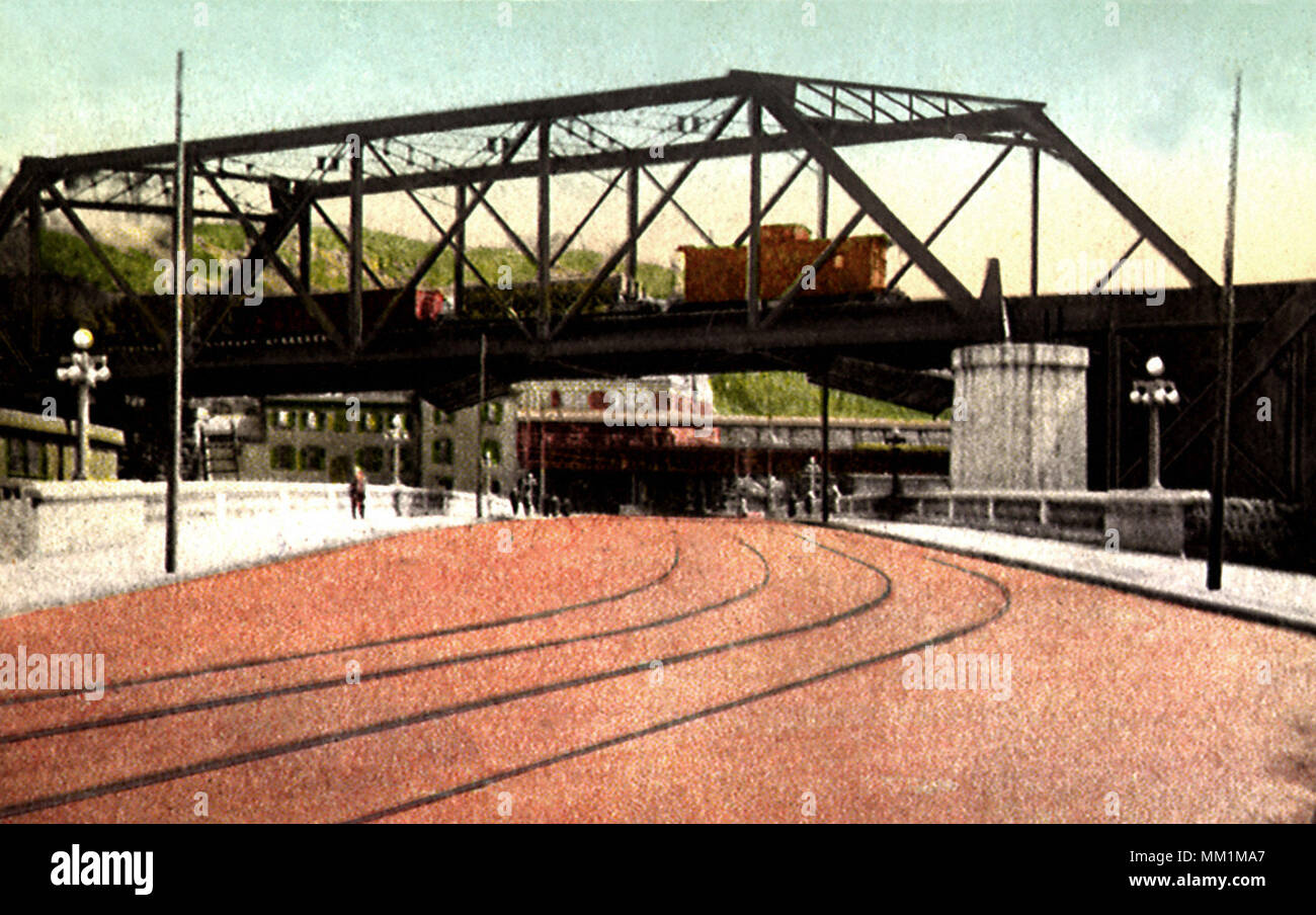 Third Street Bridge. Easton. 1920 Stockfoto