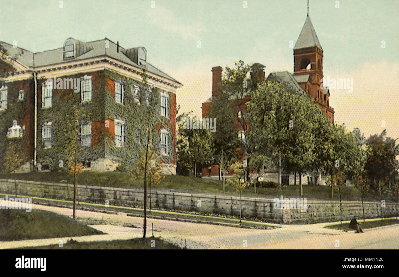 Mose Taylor Hospital. Scranton. 1912 Stockfoto