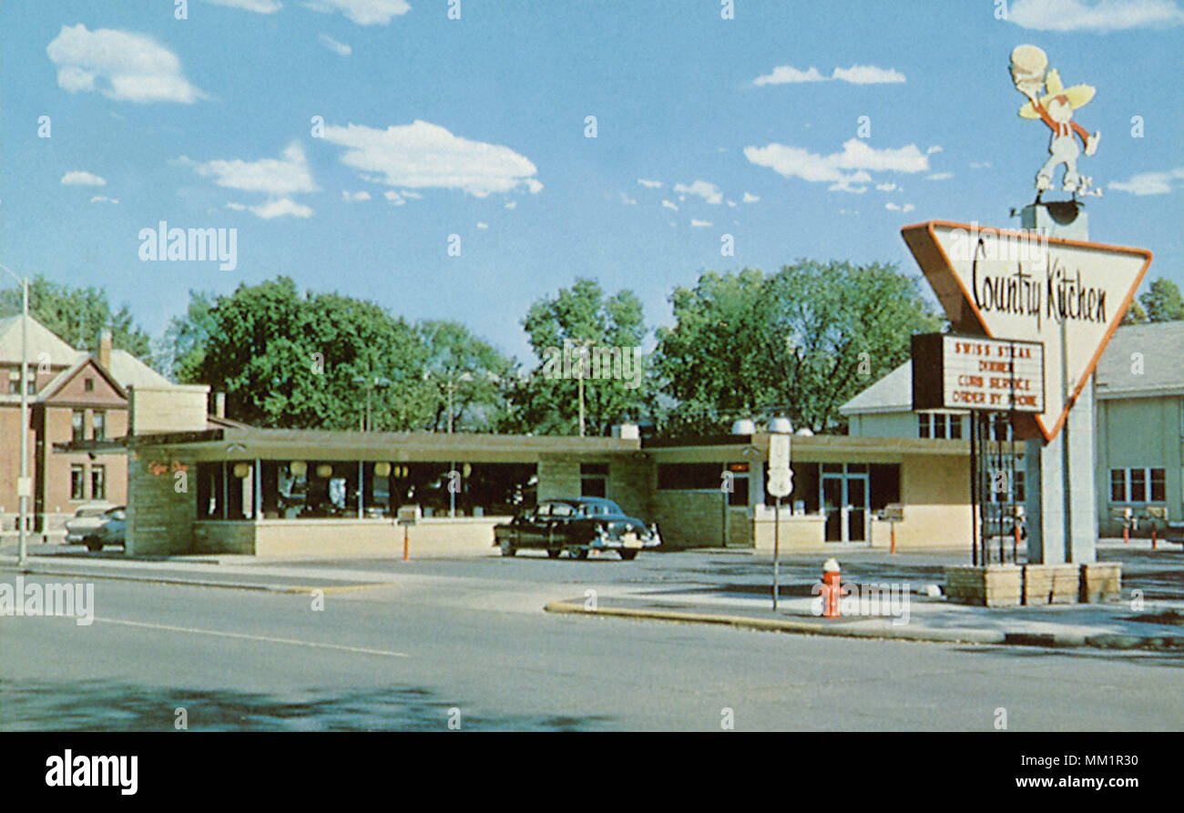 Land Küche Drive In. La Crosse. 1970 Stockfoto