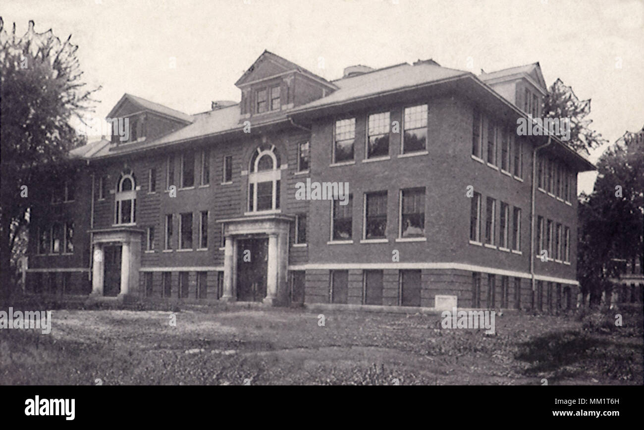 Nummer 3 der High School. Cambridge. 1911 Stockfoto