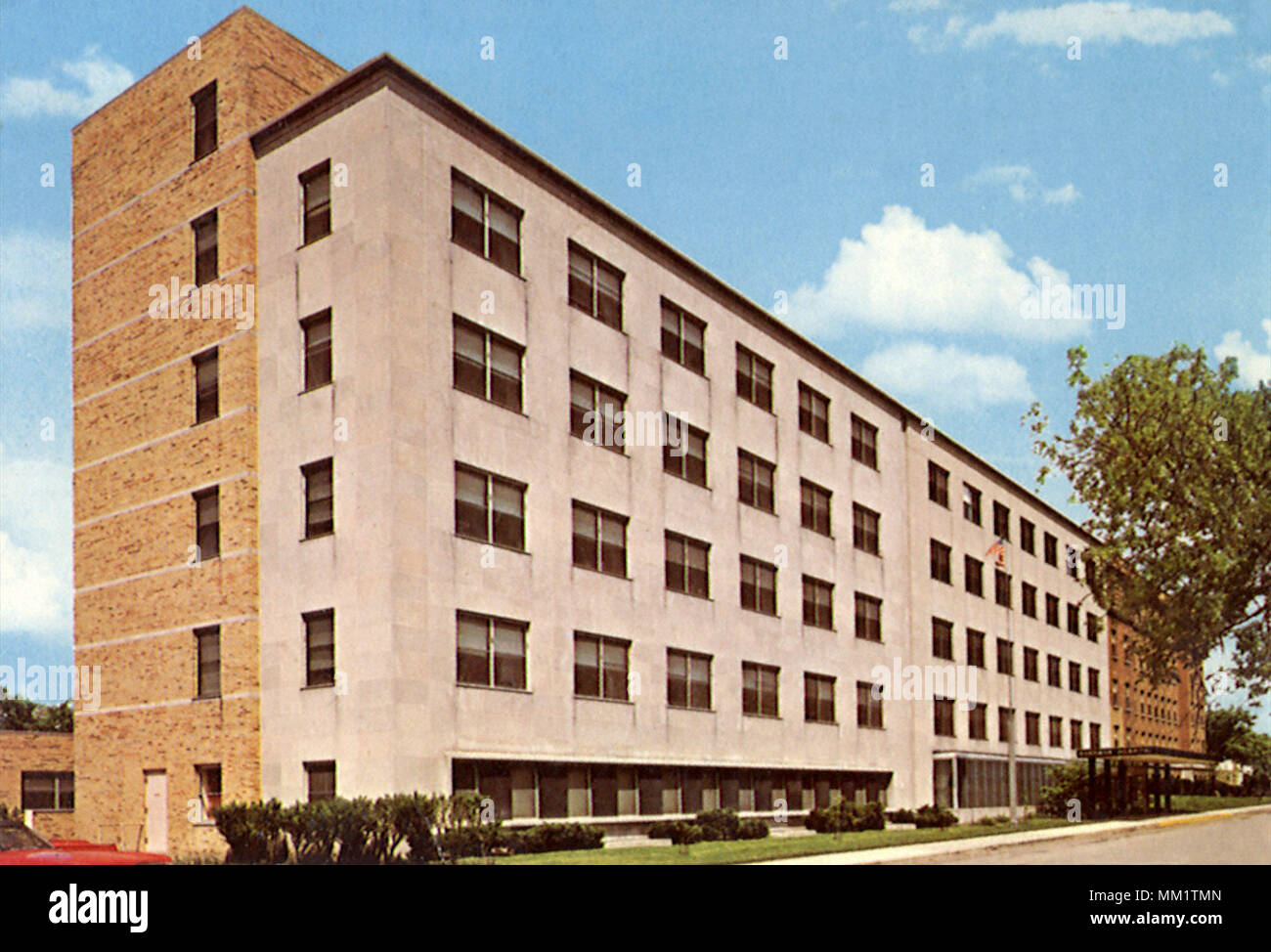 Sherman Krankenhaus. Elgin. 1970 Stockfoto