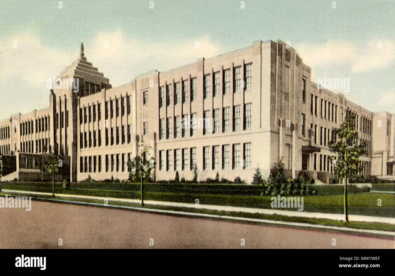 Jefferson High School. Richmond. 1944 Stockfoto
