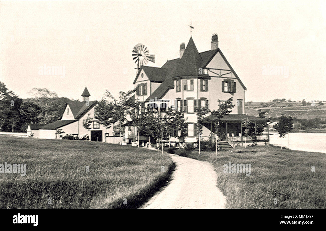 Charles Q. Eldridge Residence. Mysti 1901 Stockfoto