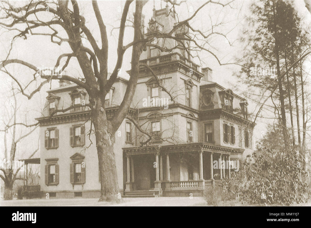 Home von Francis B Cooley. Hartford. 1920 Stockfoto