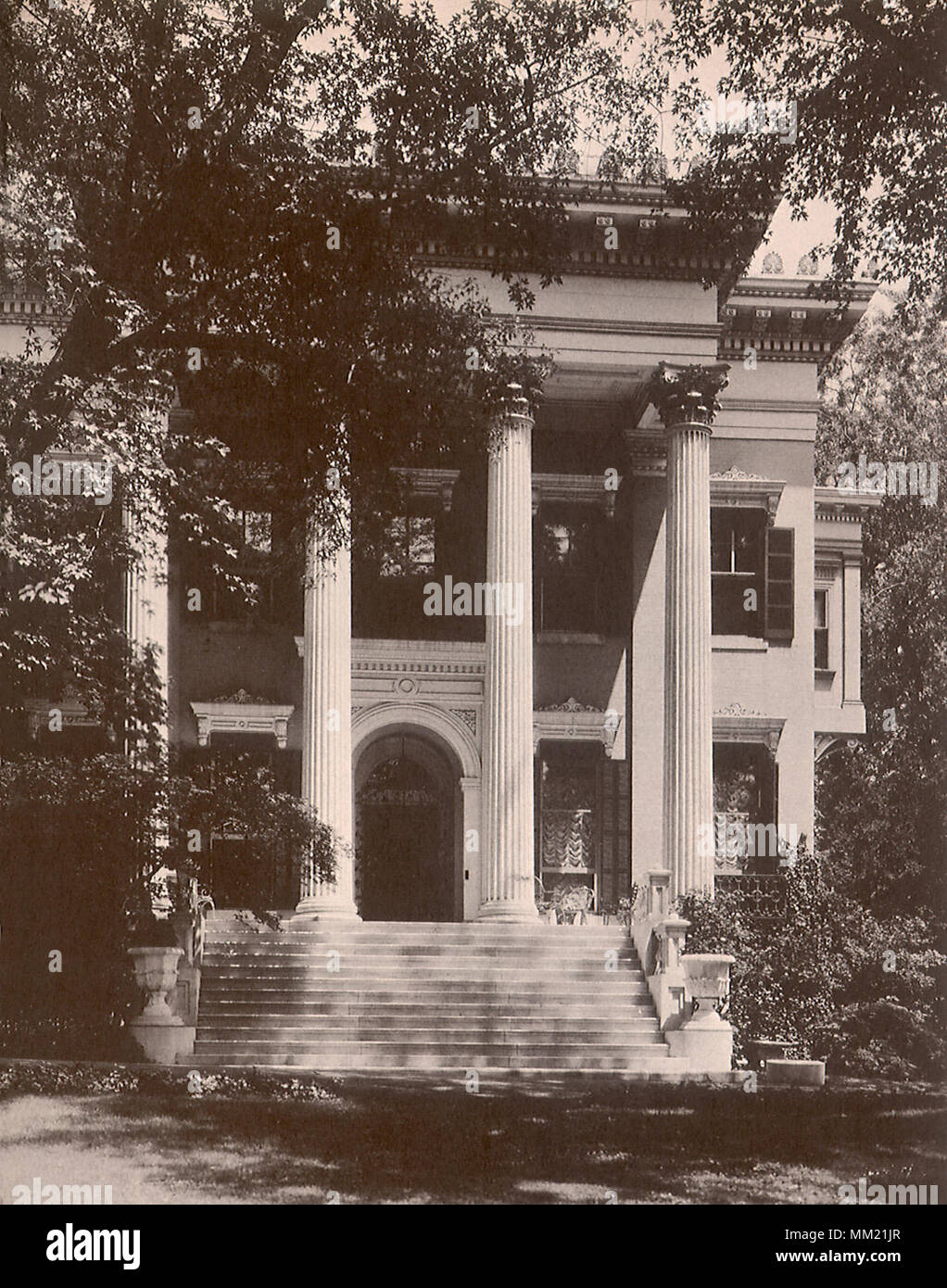 Immergrün, Garret Country House. Baltimore. 1910 Stockfoto
