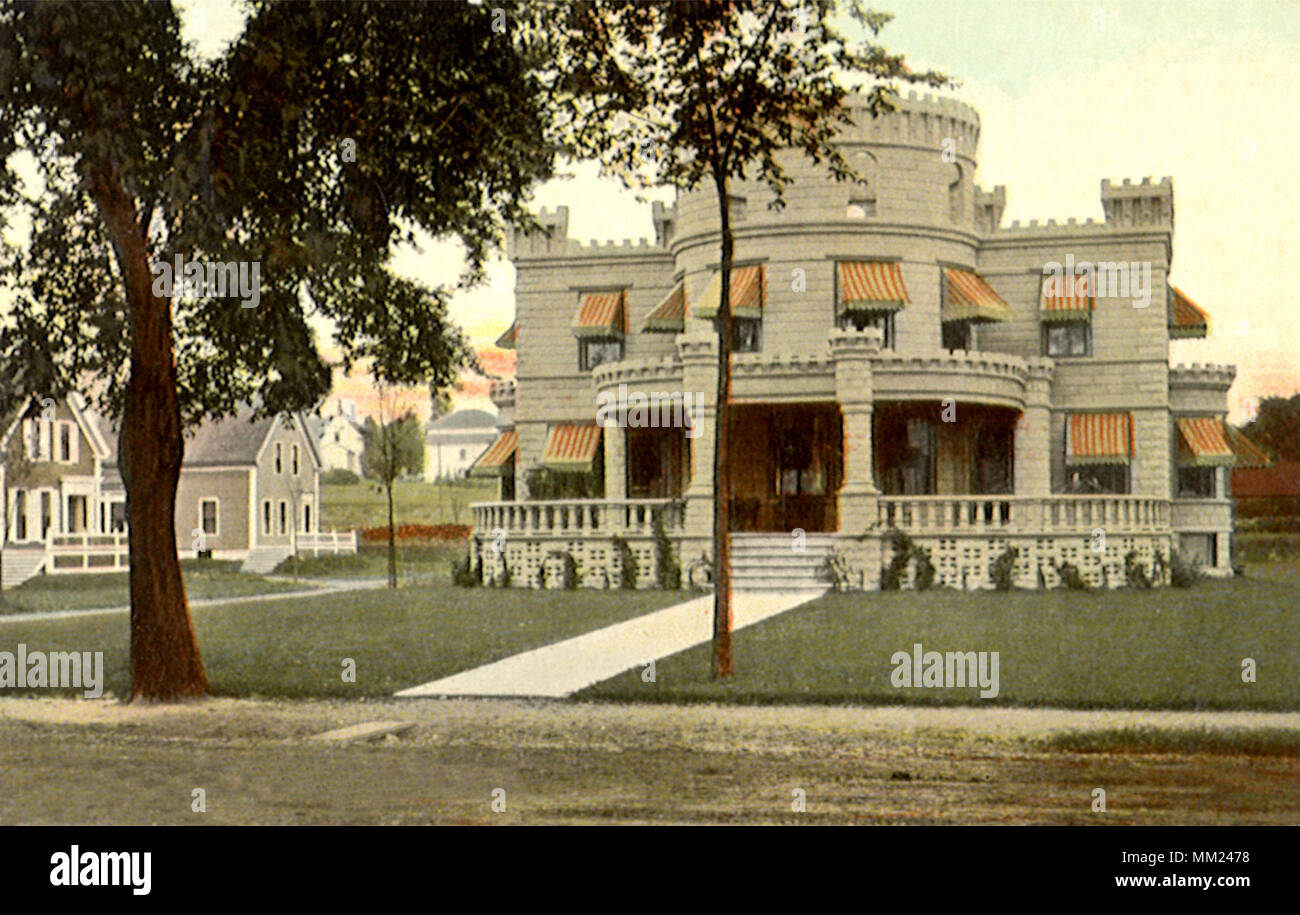 A.F. Gerald Residence. Fairfield. 1913 Stockfoto