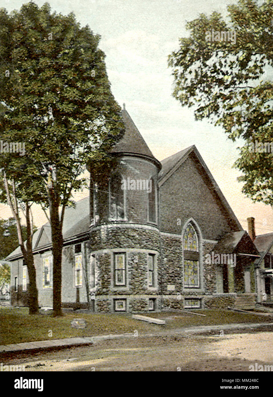 Christian Science Kirche. Gardiner. 1905 Stockfoto