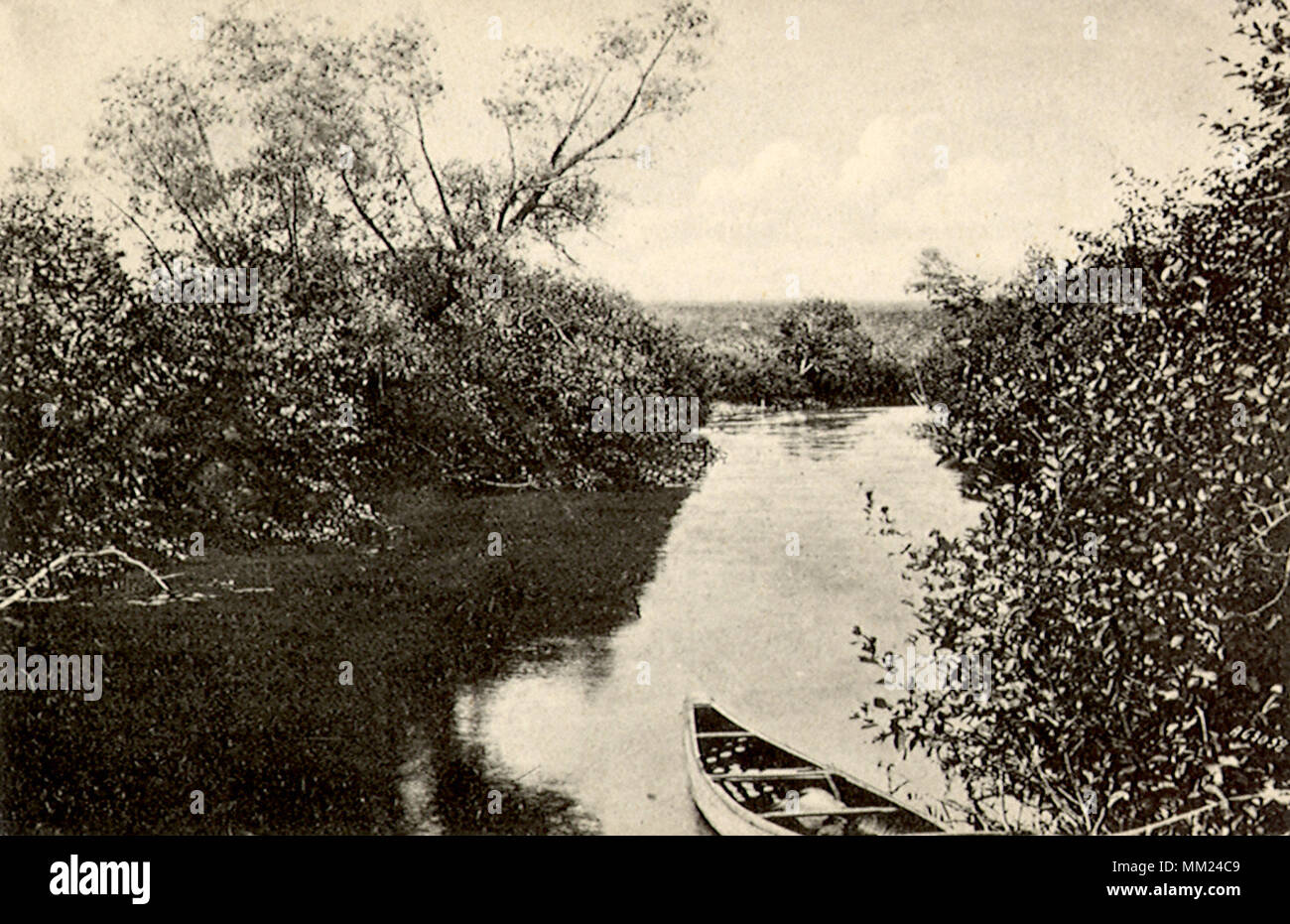 Fünf Meilen bis Kennebunk River. Kennebunkport. 1909 Stockfoto