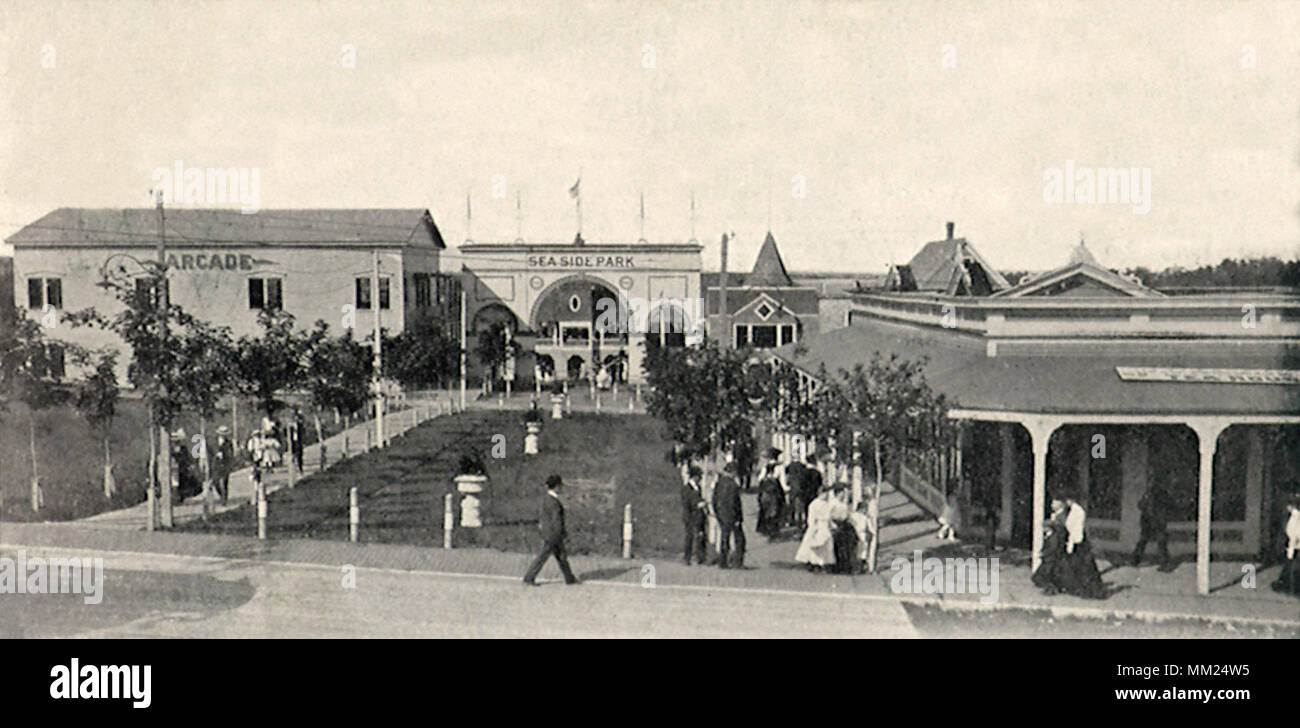 Sea Side Park. Old Orchard. 1905 Stockfoto