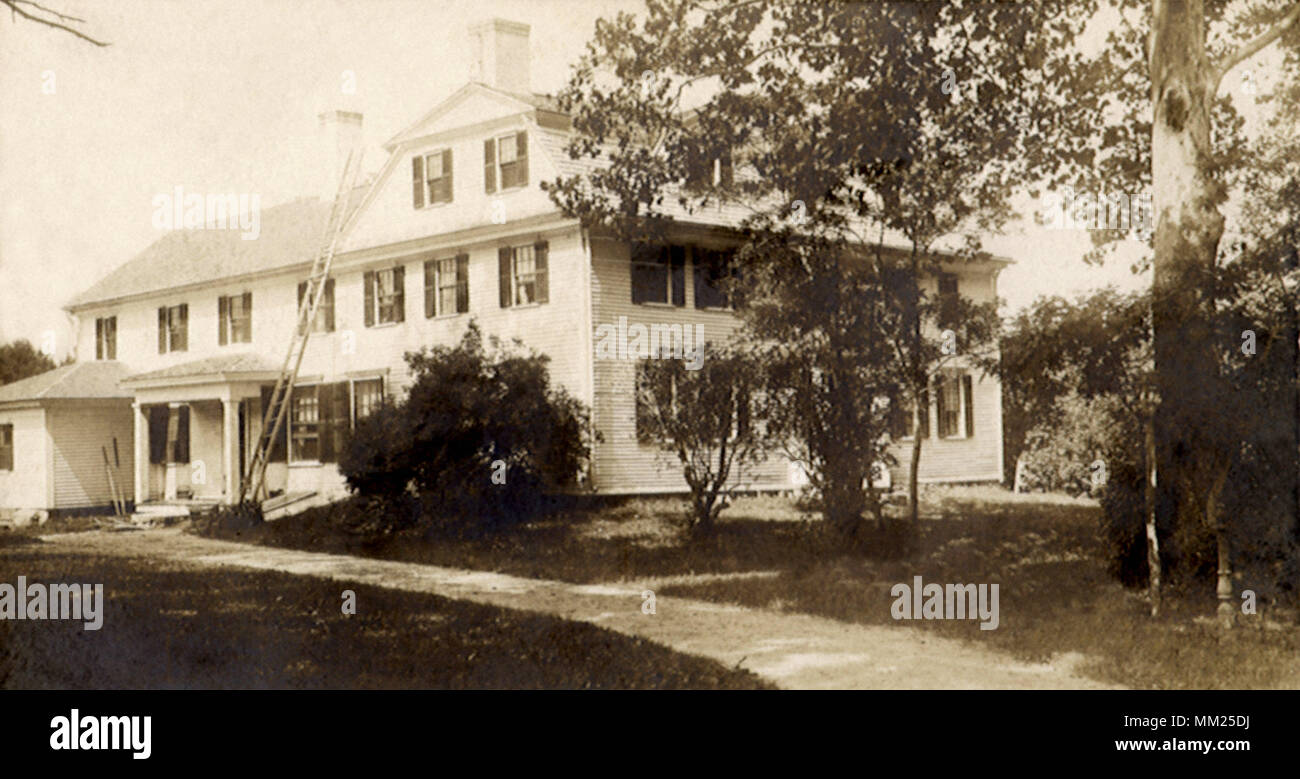 Die steife Mansion. Dunbarton. 1910 Stockfoto