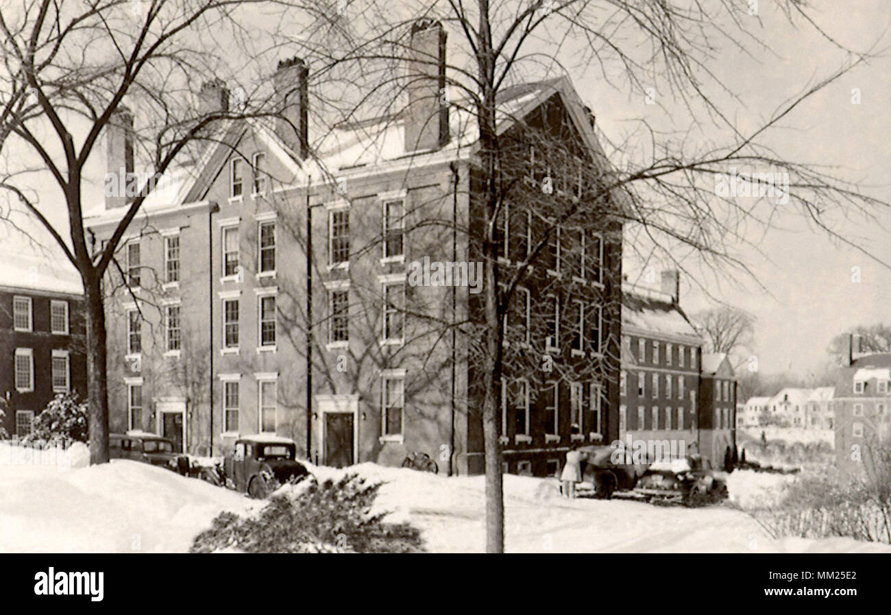 Abbott Halle. Exeter. 1935 Stockfoto