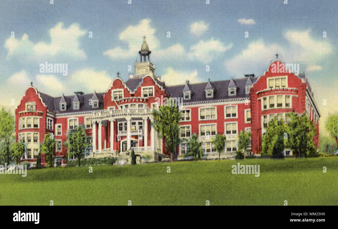 Mount St. Mary College für Frauen. Manchester. 1950 Stockfoto