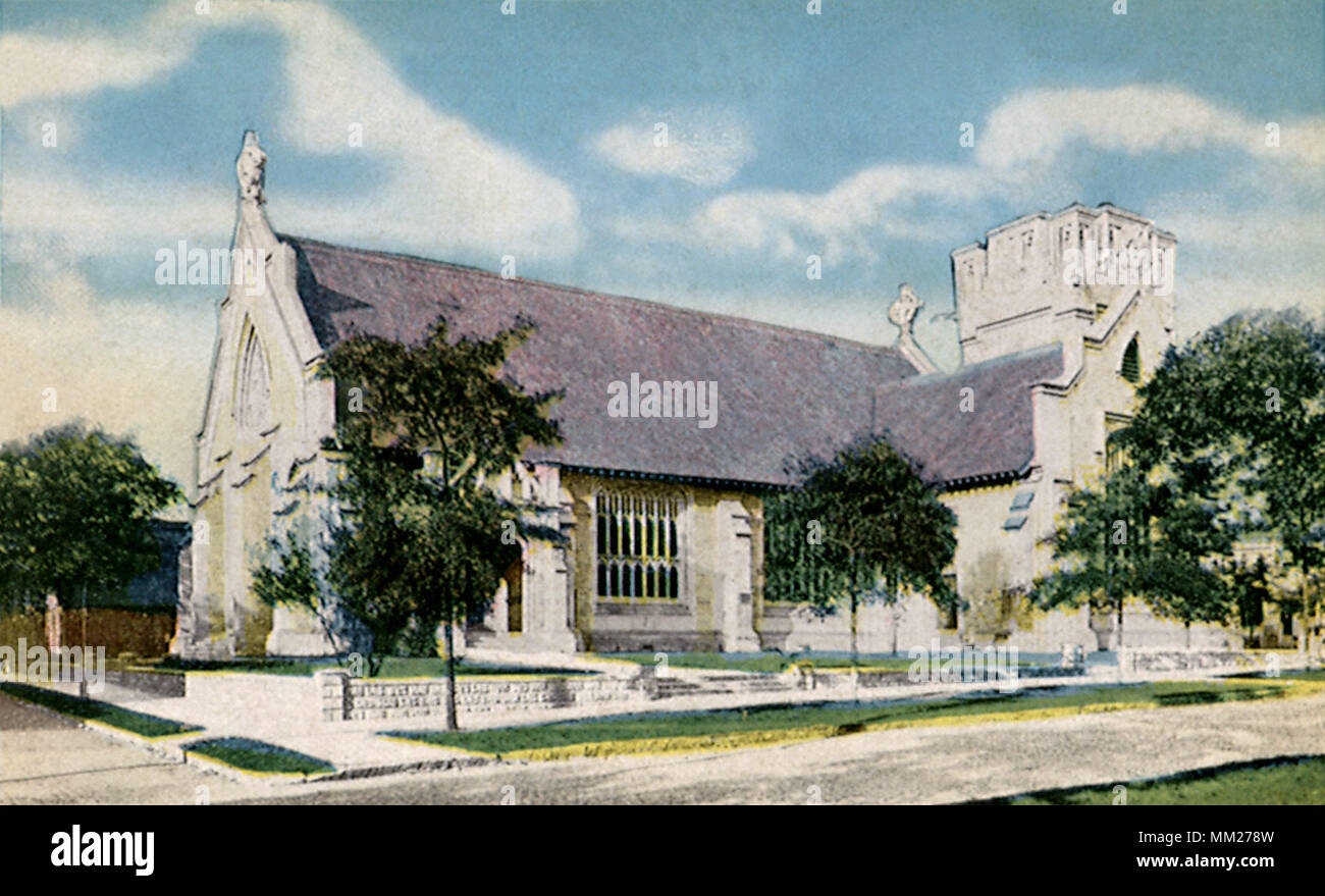 St. John's Episcopal Church. Jacksonville. 1920 Stockfoto