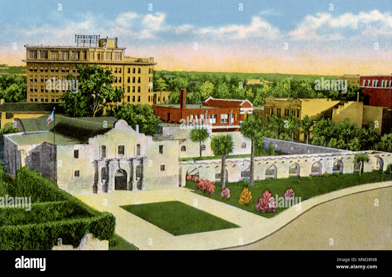 Alamo. San Antonio. 1935 Stockfoto