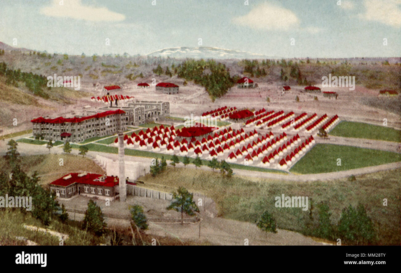 Sanatorium. Colorado Springs. 1920 Stockfoto