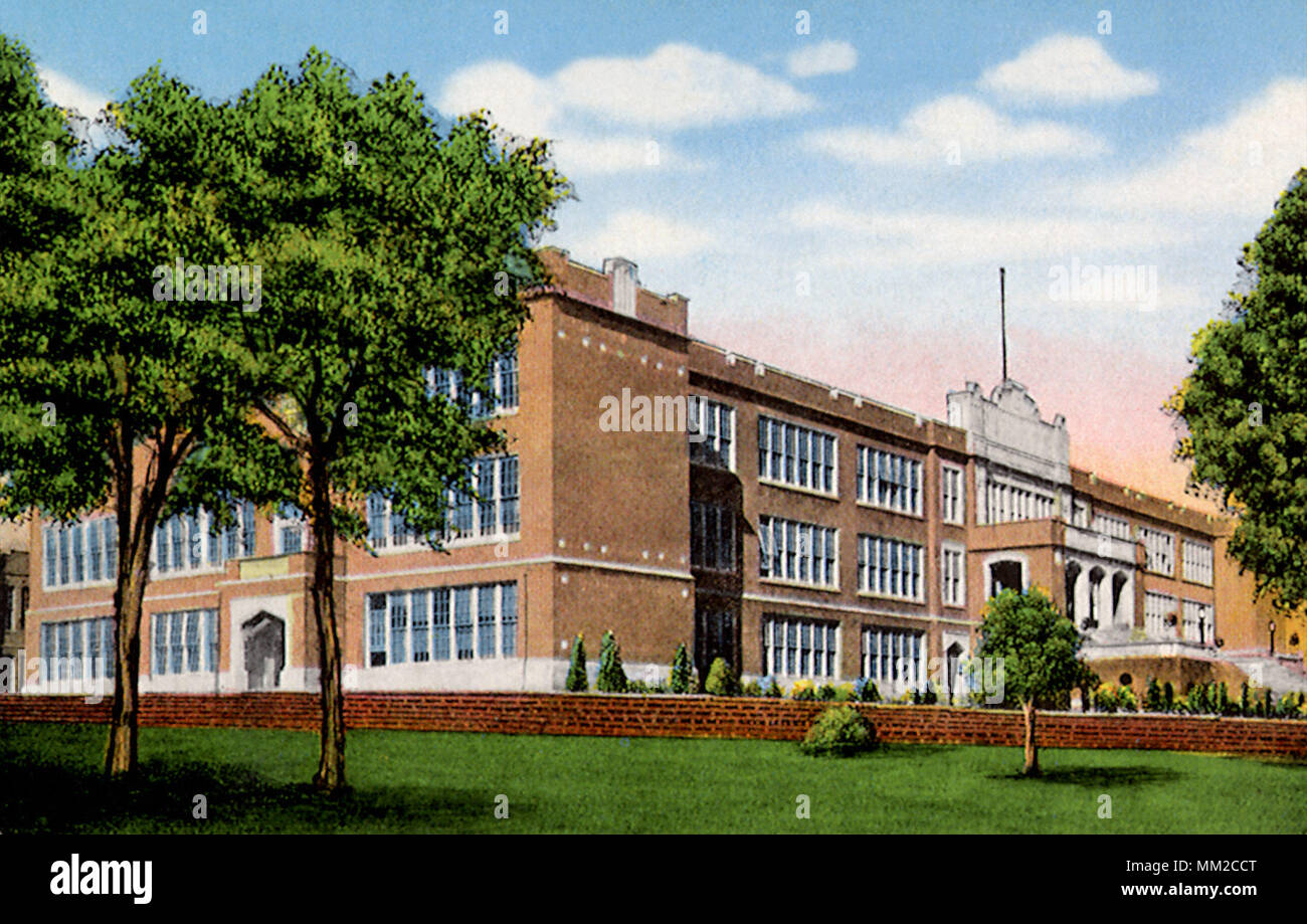 Lanier Boys' High School. Macon. 1910 Stockfoto