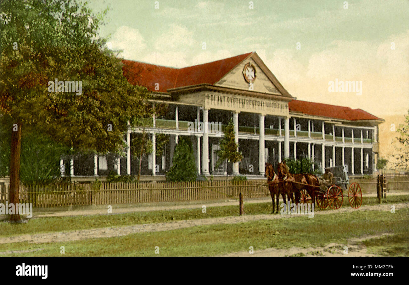 A. C.L. Krankenhaus. Waycross. 1909 Stockfoto