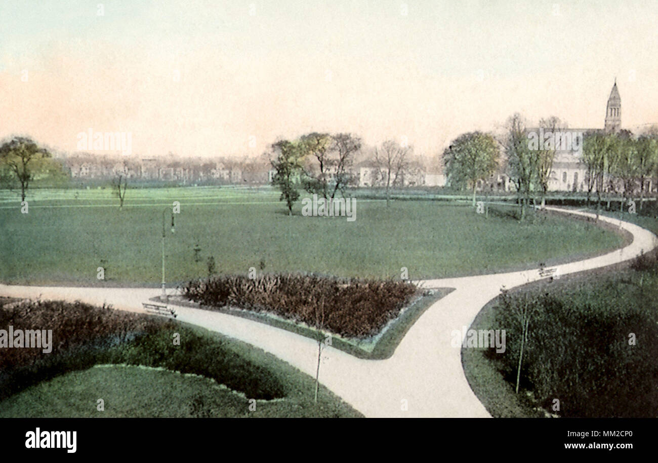 Hudson County Park. Jersey City. 1912 Stockfoto