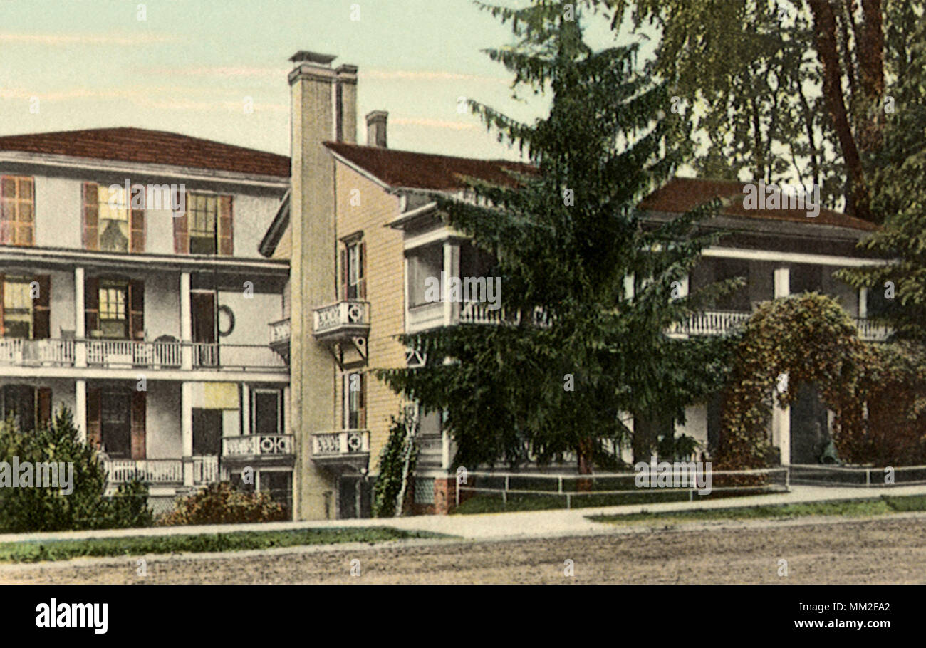 Sanatorium. Kastilien. 1911 Stockfoto