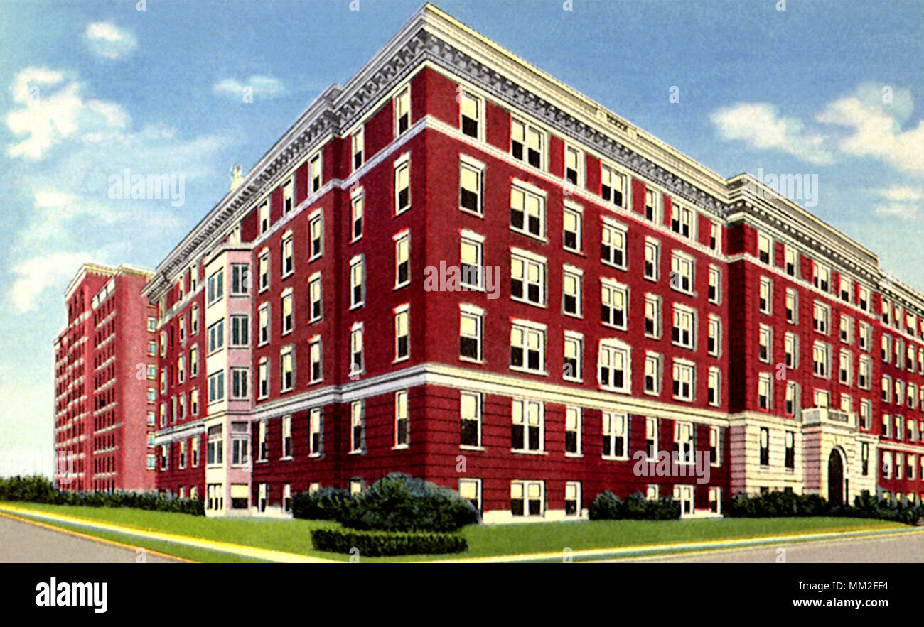 Saint Joseph's Hospital. Elmira. 1940 Stockfoto