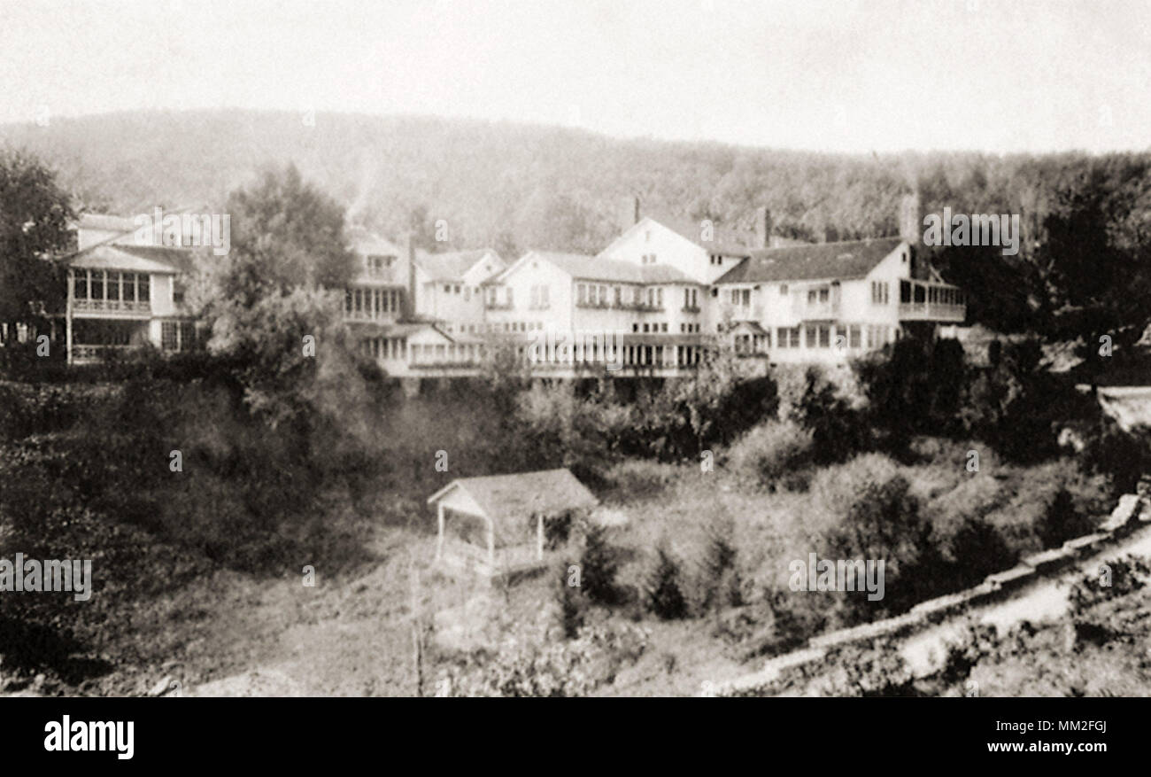 Yama Farmen Inn. Napanoch. 1910 Stockfoto