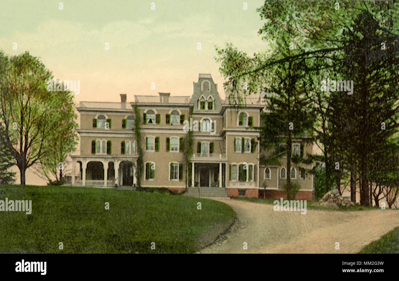 Glen Eden Seminary. Poughkeepsie. 1910 Stockfoto