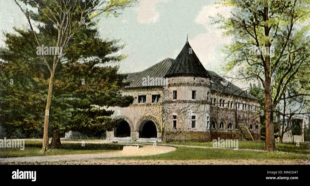 Vassar College Fitnessraum. Poughkeepsie. 1907 Stockfoto