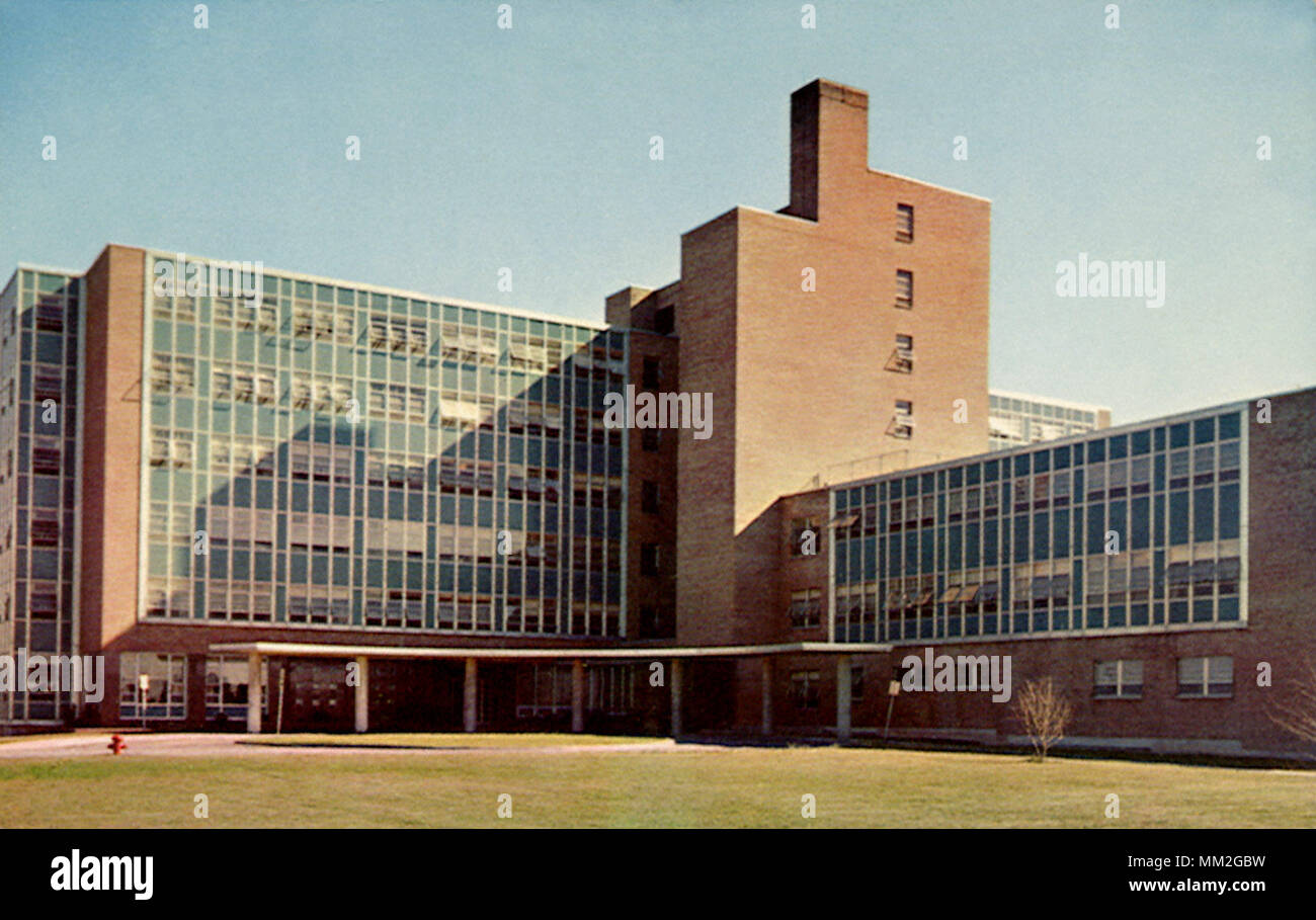St. Luke's Krankenhaus Memotial. Utica. 1965 Stockfoto
