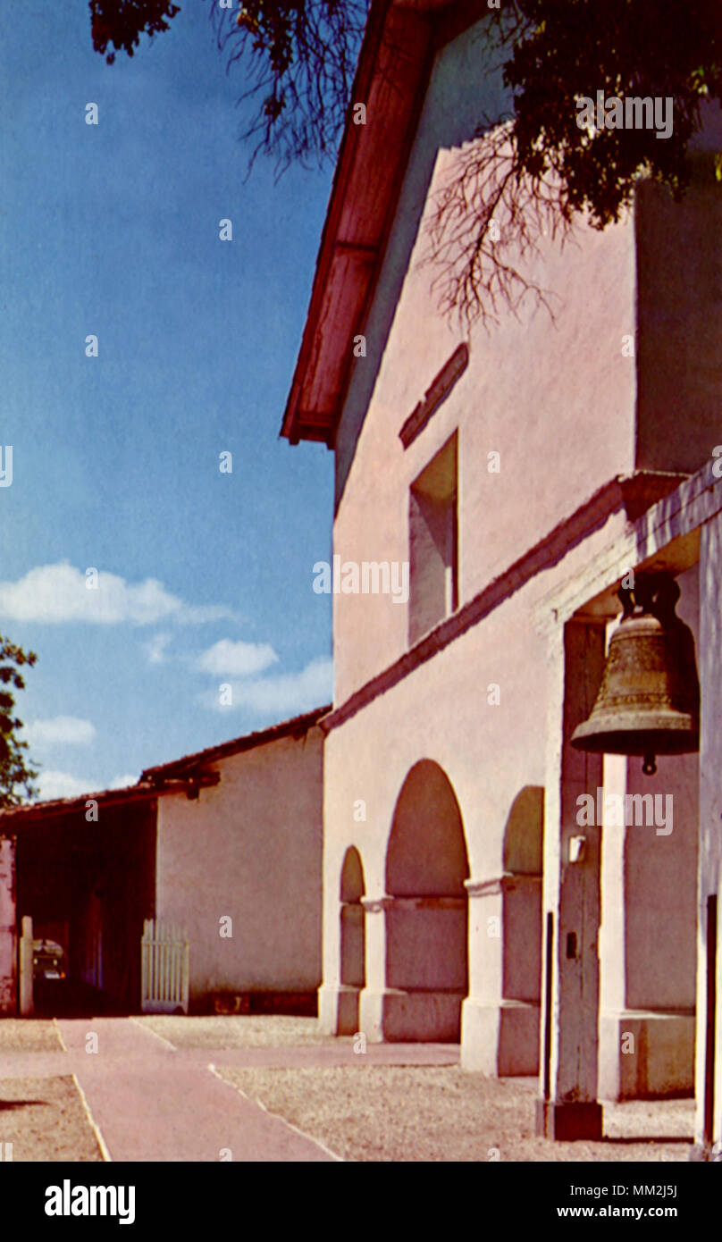 Mission. San Juan Bautista. 1970 Stockfoto