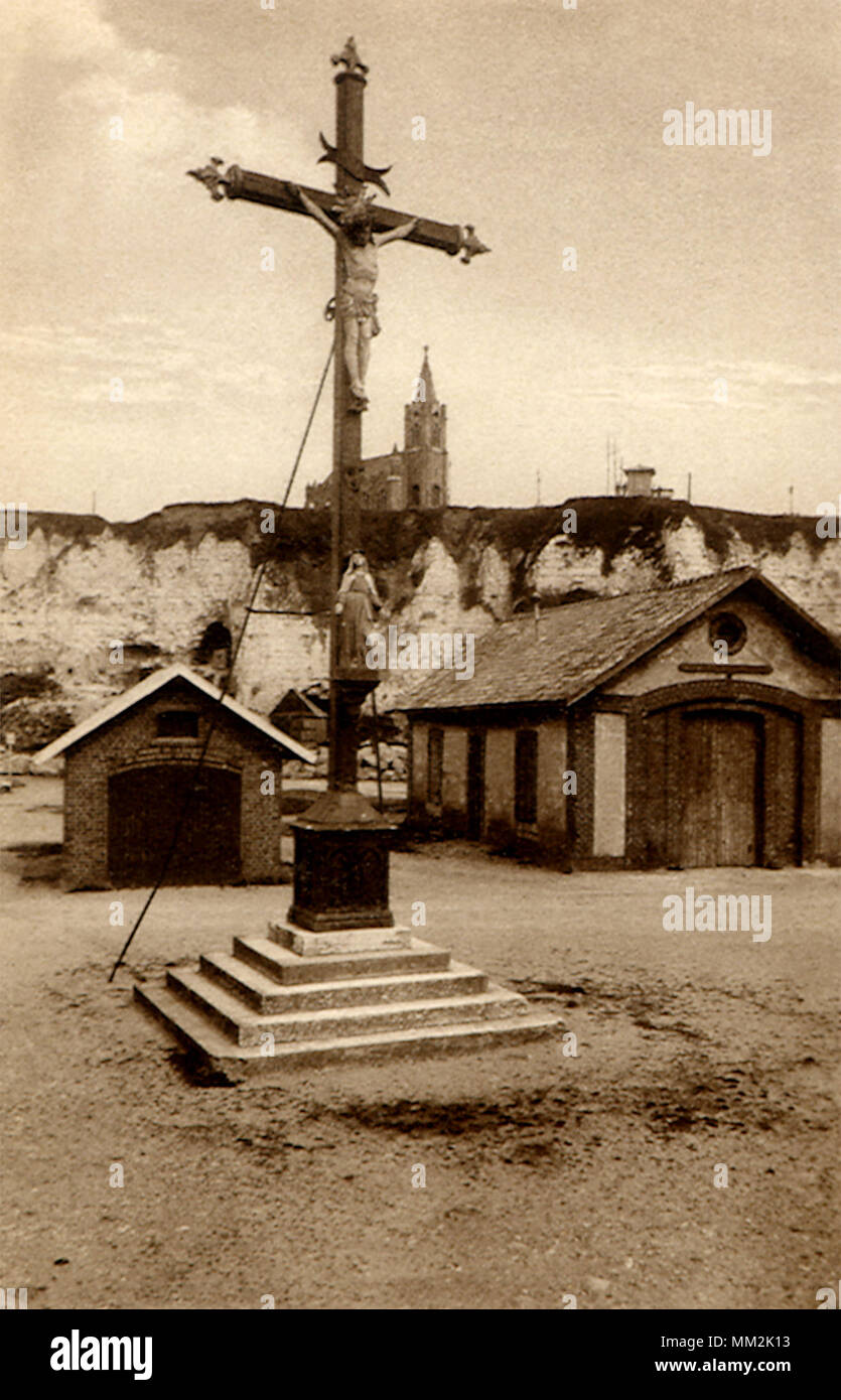 Das martyrium von Pollel. Dieppe. 1910 Stockfoto