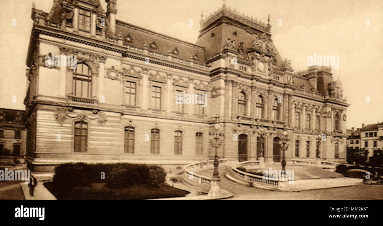 Präfektur. Lyon. 1910 Stockfoto