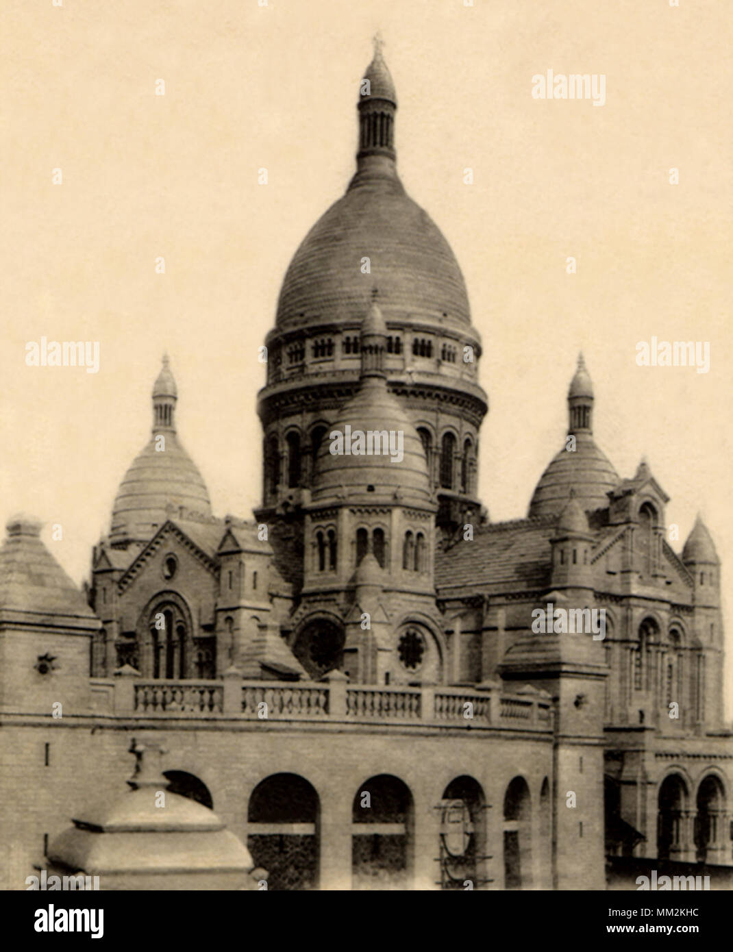 Das Heiligste Herz Jesu. Paris. 1910 Stockfoto