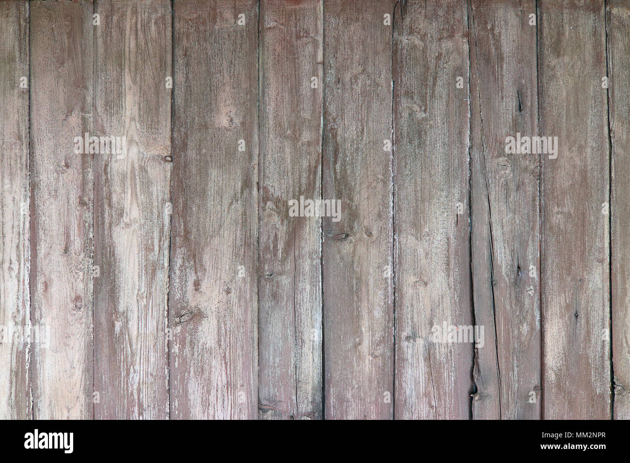 Alte schäbige Holzbohlen - Holz Textur Stockfoto