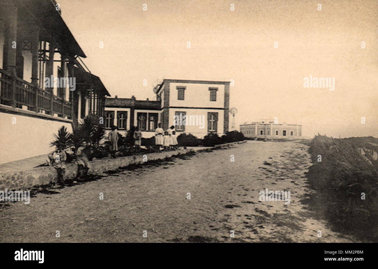 Sanatorium Weg. Chipiona. 1930 Stockfoto