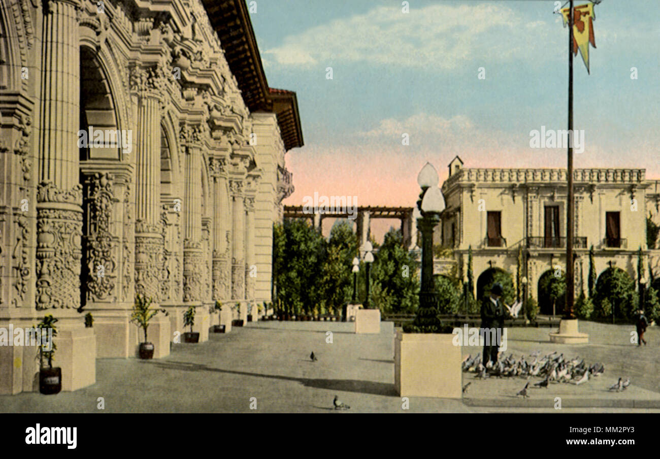Sacramento Valley Gebäude. San Diego. 1915 Stockfoto