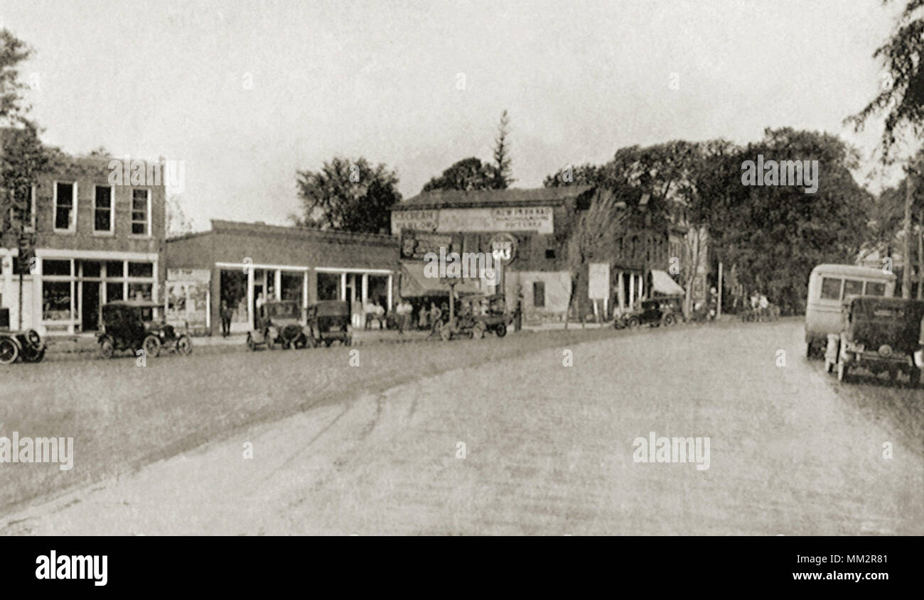 Händler Zeile. Colchester. 1910 Stockfoto