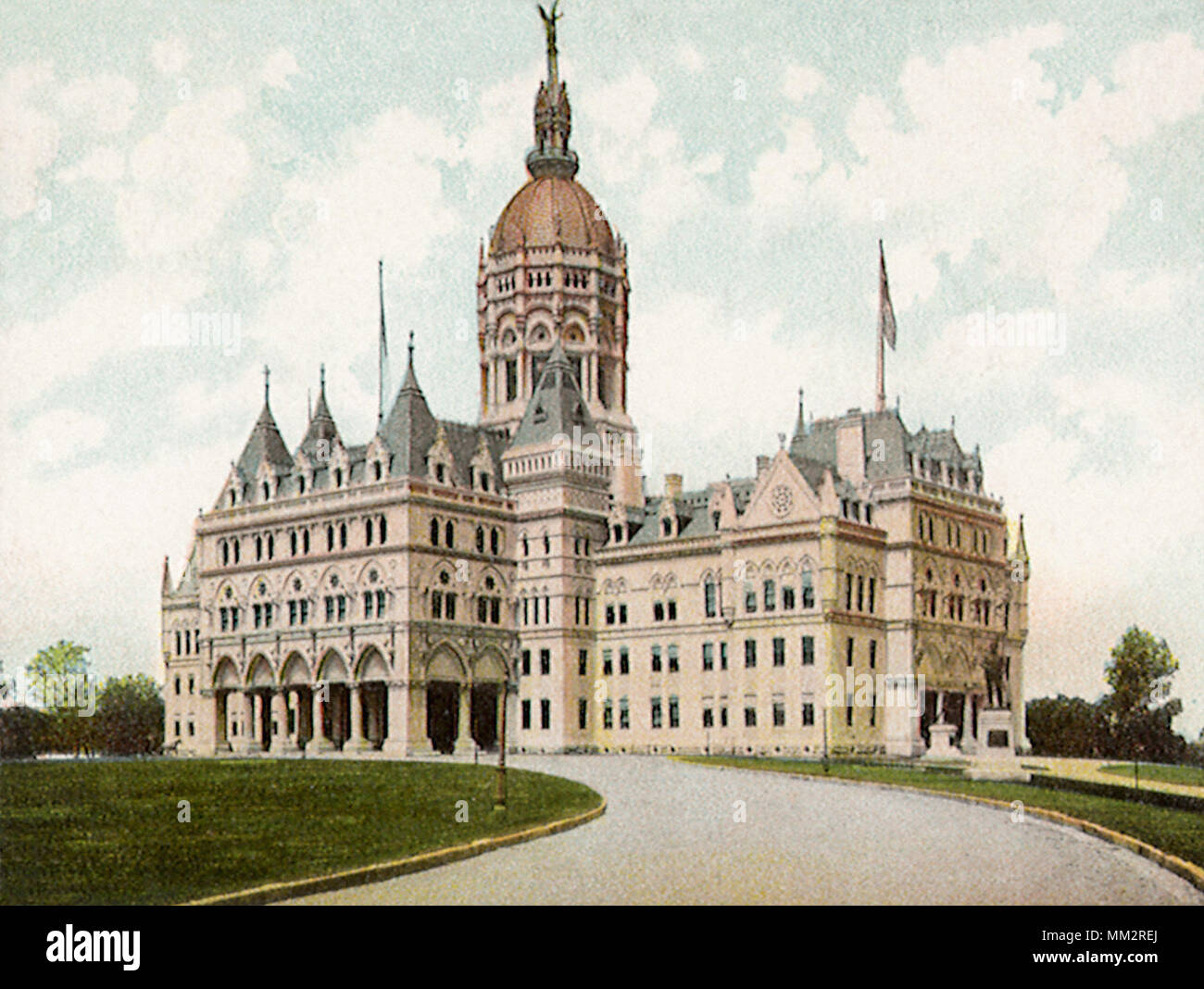 State Capitol. Hartford. 1910 Stockfoto