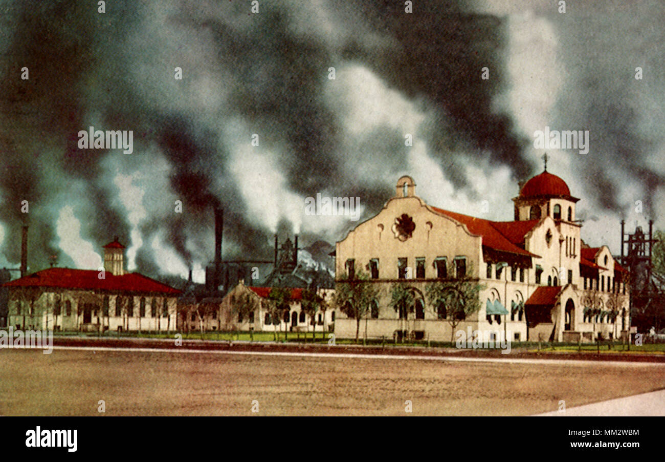 C.F.&I.. Büros. Pueblo. 1912 Stockfoto