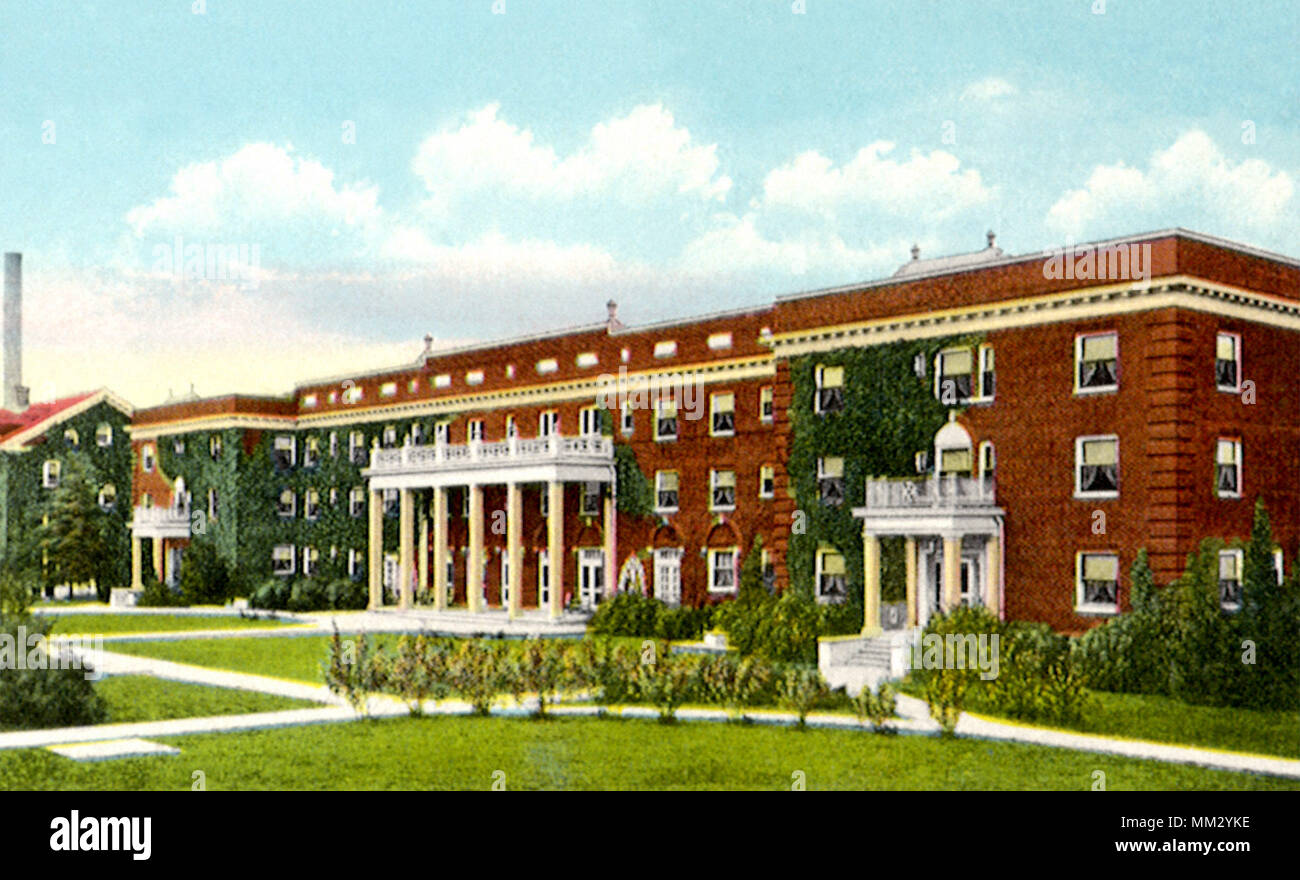 Schule Campus. Richmond. 1940 Stockfoto