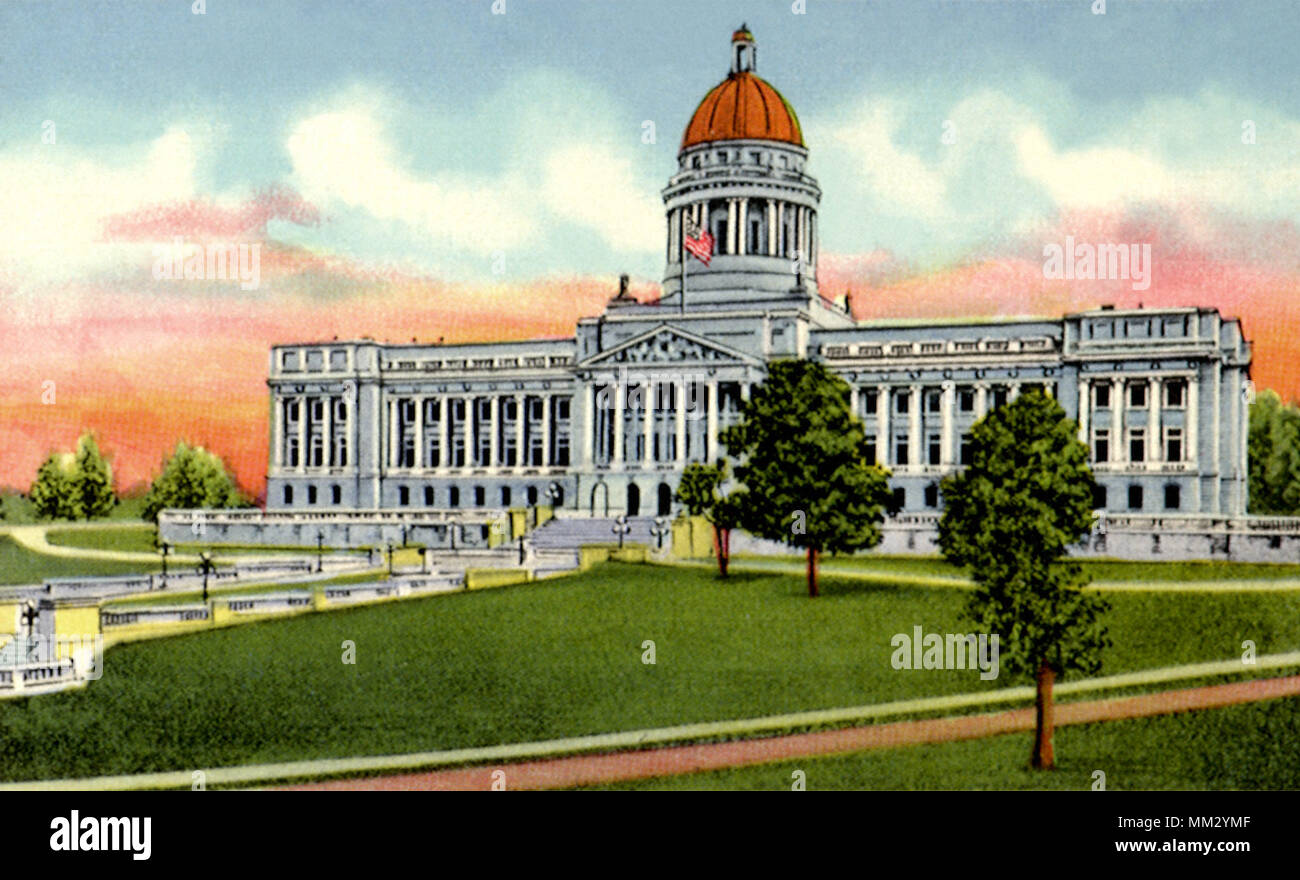 State Capitol. Frankfort. 1940 Stockfoto