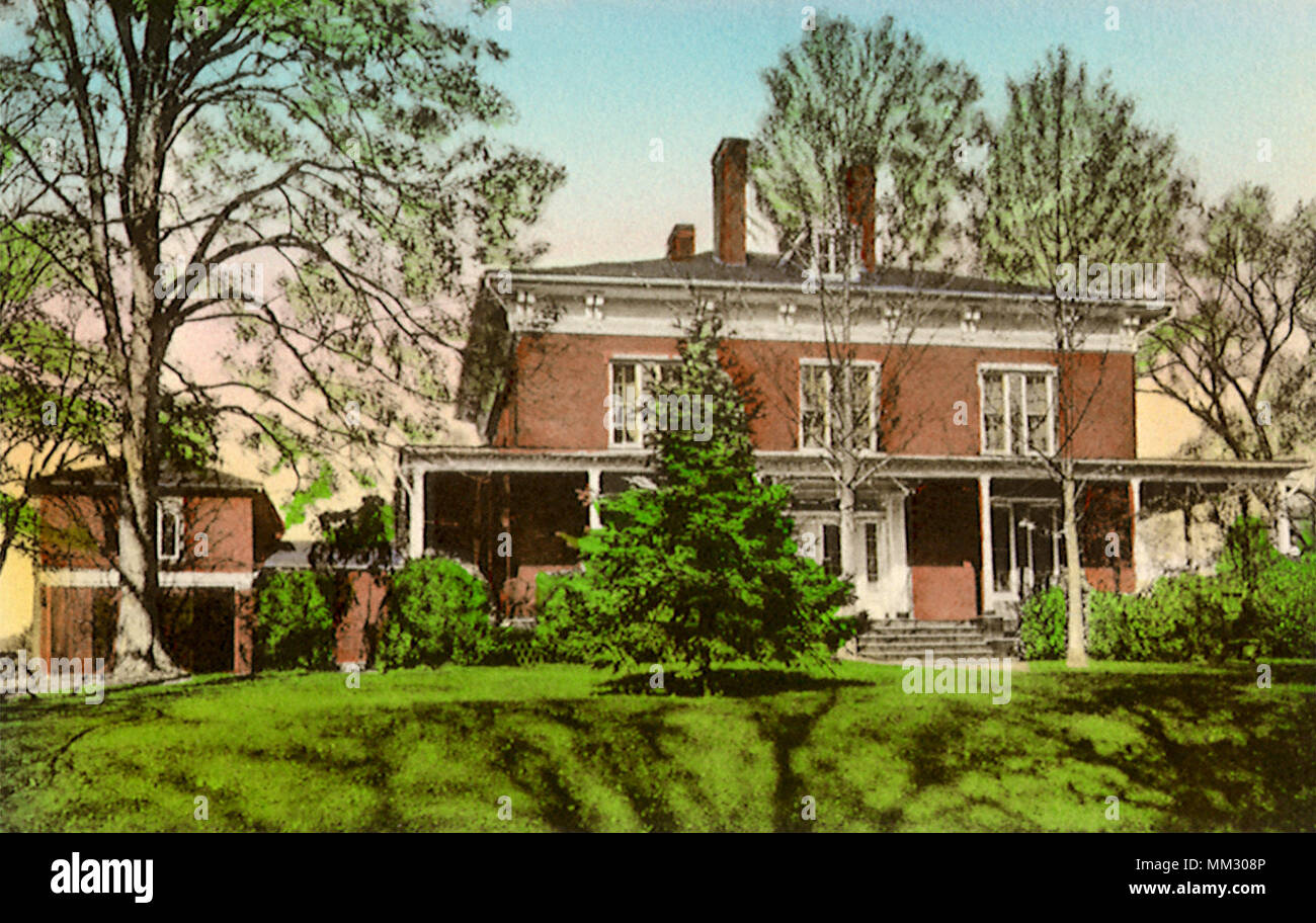 Universitätspräsidenten Haus. Lexington. 1930 Stockfoto