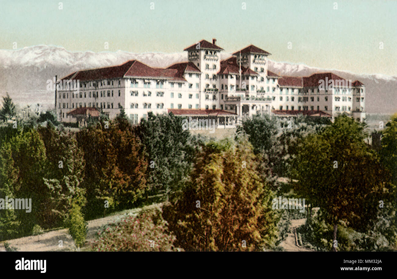 Hotel Raymond. Pasadena. 1910 Stockfoto