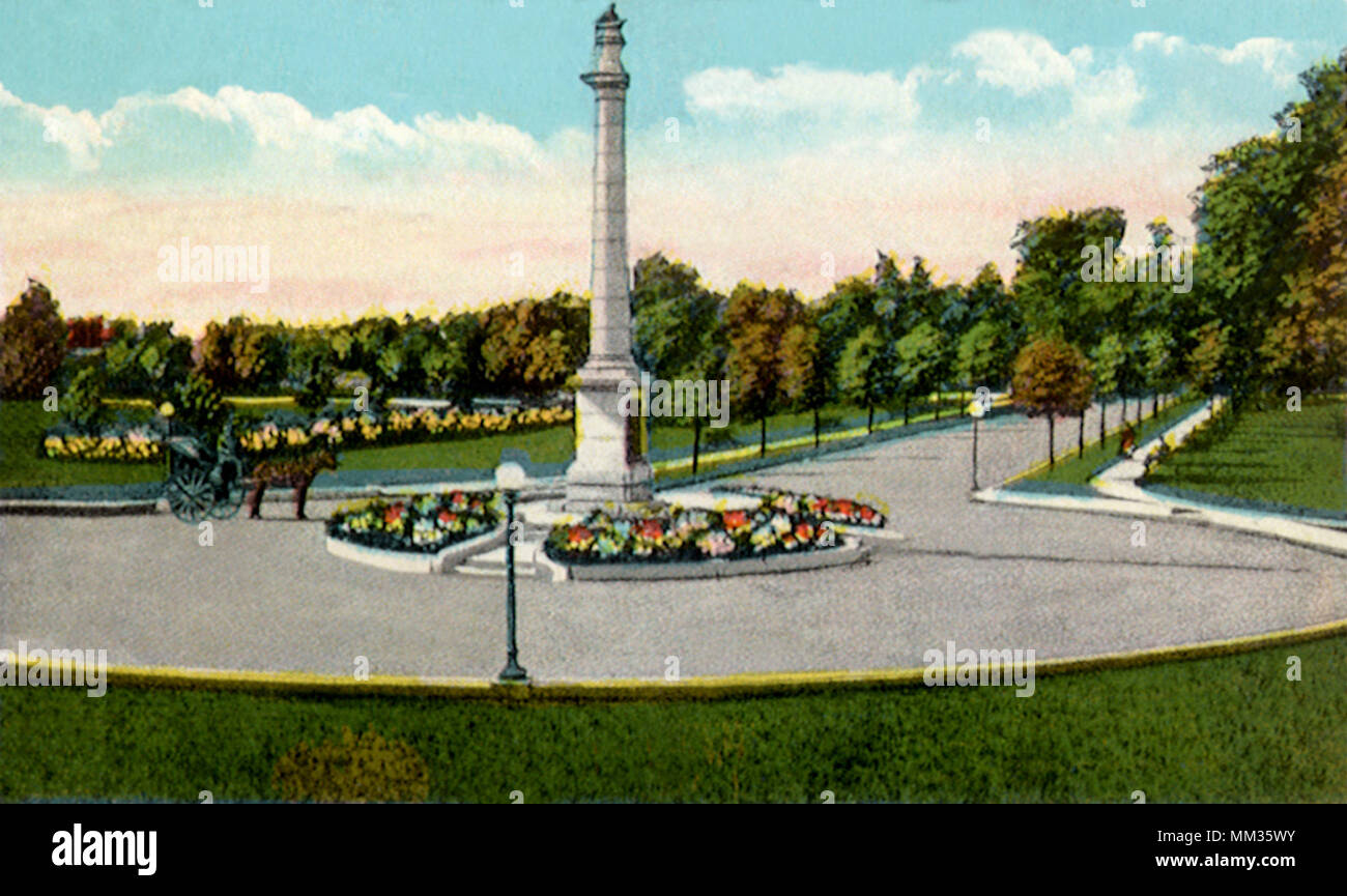 Wolfe's Monument. Ebenen von Abraham. 1932 Stockfoto