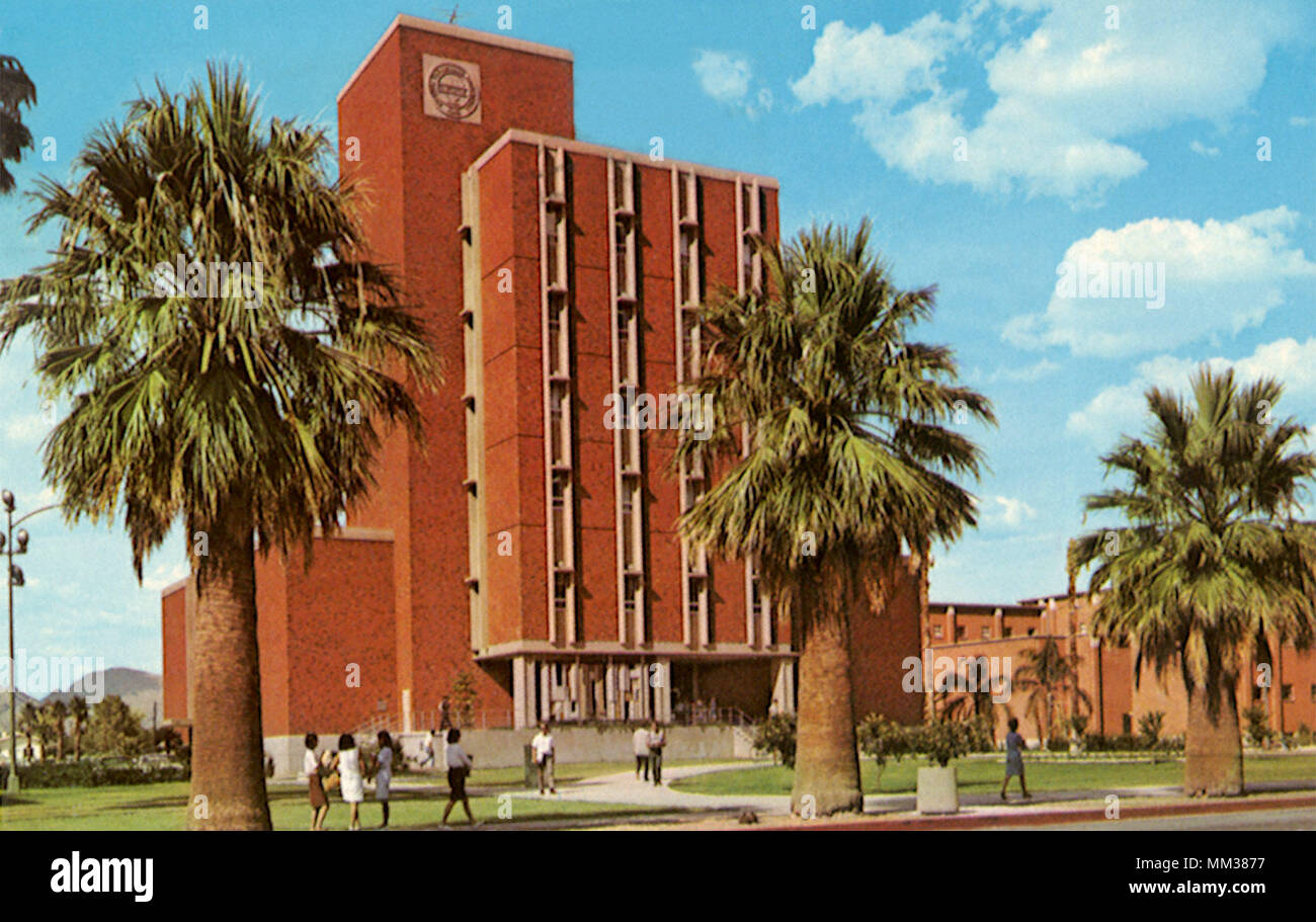 Universität Verwaltung. Tucson. 1970 Stockfoto