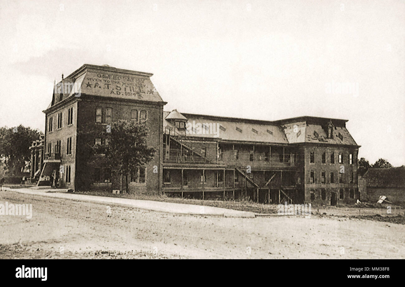 A.S.O. Schule. Kirksville. 1910 Stockfoto